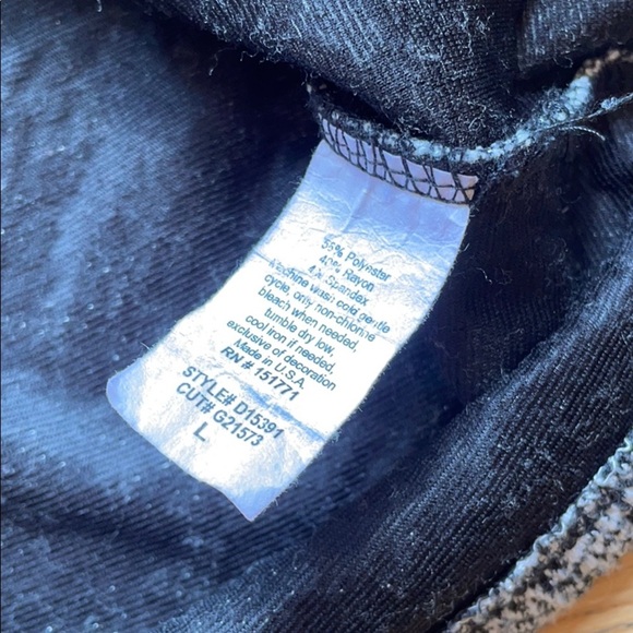 Hail3y:23 dress black white size large - Picture 5 of 6